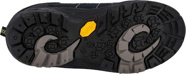 Черевики трекінгові дитячі Brütting Mount Shasta Hi, 39 EU, блакитно-лимонні