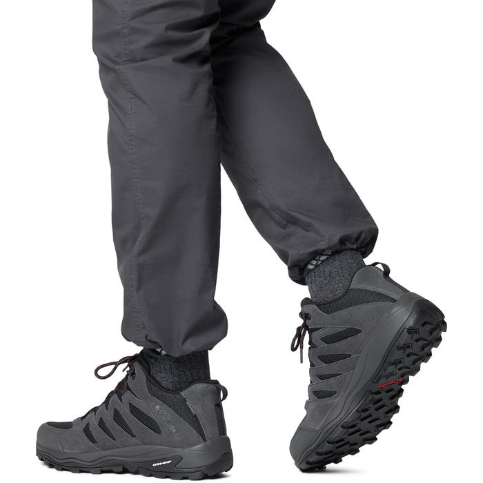 Черевики трекінгові Columbia Redmond™ IV Mid Waterproof, 42.5 EU, Black Mountain Red