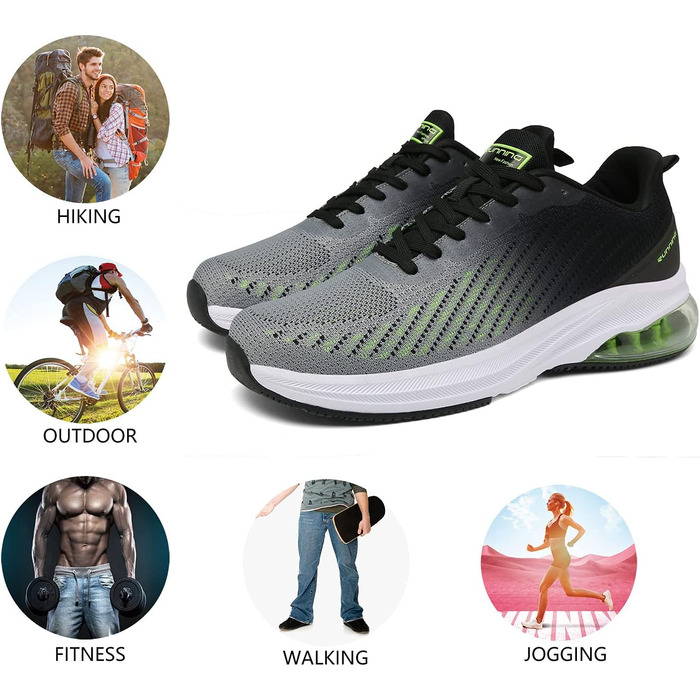 Спортивні кросівки для чоловіків та жінок Frysen - кросівки для фітнесу, бігу, трекінгу, 4 кольори, розміри 36-47 EU