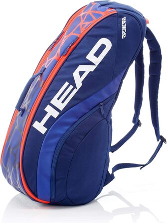 Спортивна сумка HEAD Radical 9R Supercombi синя - велика містка сумка для тенісу та інших видів спорту