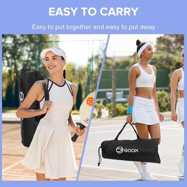 Набір для піклболу GOOX 6FT: портативна сітка для гри в приміщенні та на вулиці