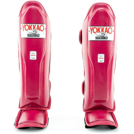 Захист гомілки та коліна YOKKAO Matrix Cerise XXS для муай-тай, кікбоксингу, MMA, для дорослих