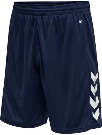 Чоловічі спортивні шорти Hummel Core Poly дихаючі, темно-сині, розмір 4XL
