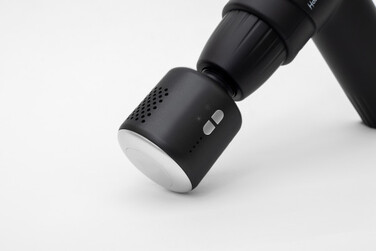Перкусійний масажер-пістолет Homedics PGM-45HC-BK з функціями охолодження та підігріву