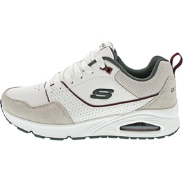 Чоловічі кросівки Skechers UNO Retro One - білі, шкіра, замша, сітка, 44 EU