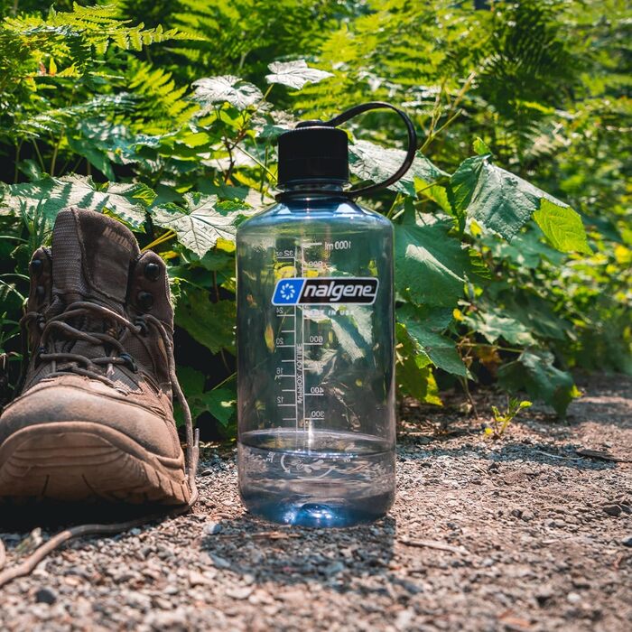Пляшка для води Nalgene EH 1000 мл, сіра, пластикова