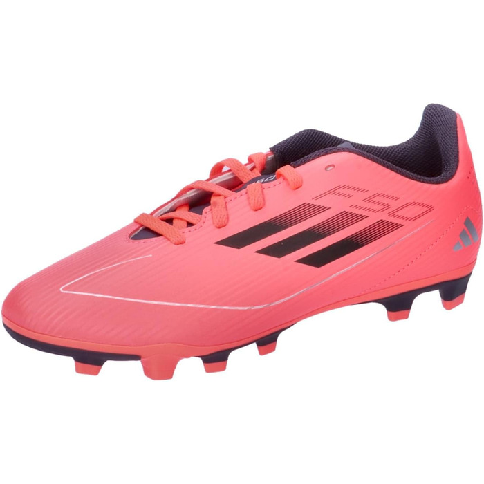 Футбольні бутси adidas F50 Club Messi для унісекс, гнучка підошва, розмір 35.5 EU, Turbo Aurbla Plamet