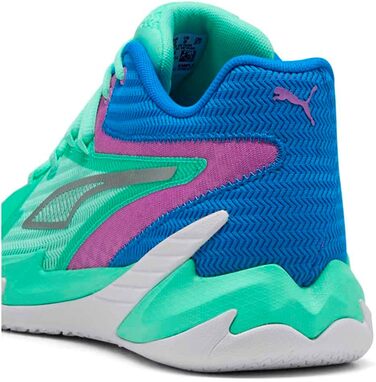 Кросівки баскетбольні PUMA Dagger (44 EU, Green Glimmer Pure Magenta)