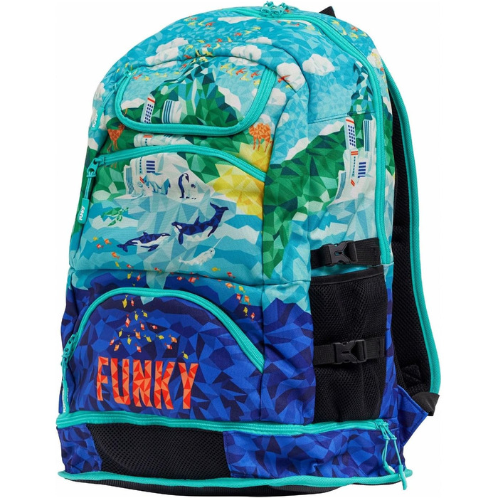 Дитячий плавальний рюкзак Funkita Elite Squad 36 л Wilderness – водонепроникний, спортивний