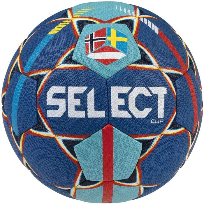 Гандбольний м'яч Select Cup для дорослих, бірюзово-синій, розмір 3, унісекс