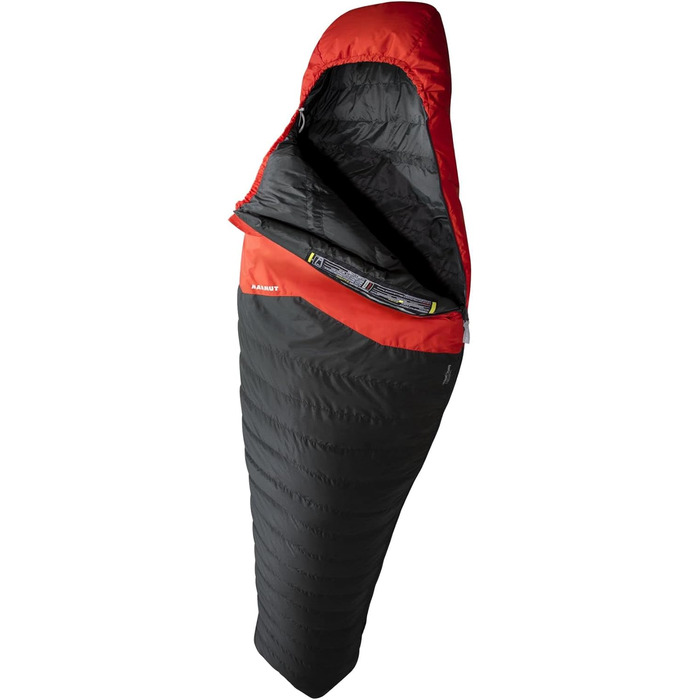 Сплячий мішок Mammut Nordic Down 3-Season (195 L, graphite-fire)