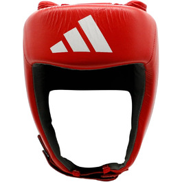 Захисний боксерський шолом adidas IBA, унісекс, червоний, розмір S