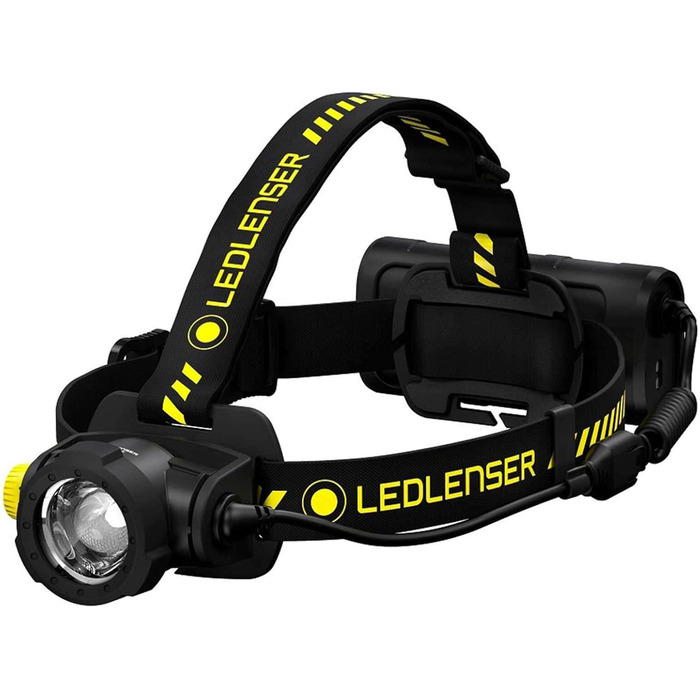 Ліхтар налобний Ledlenser H15R Work чорного кольору, універсальний розмір