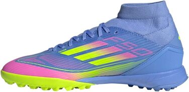 Жіночі футбольні бутси adidas F50 League Mid (40 EU, Blue Fusion/Lucid Lemon/Lucid Pink)