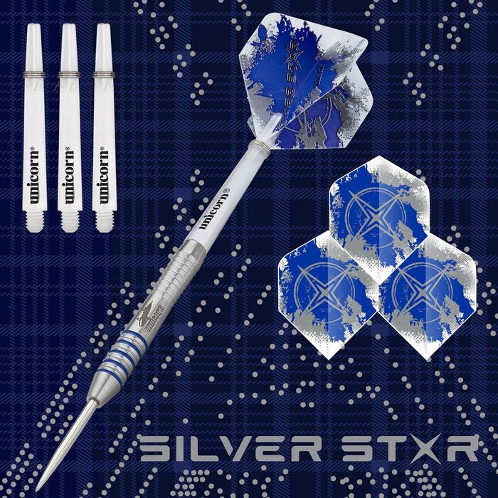 Дартс Unicorn Gary Anderson 21 г срібний для чоловіків