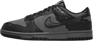 Кросівки Nike Dunk Low для жінок, біло-чорні (37.5 EU, Iron Grey Black Iron Grey)