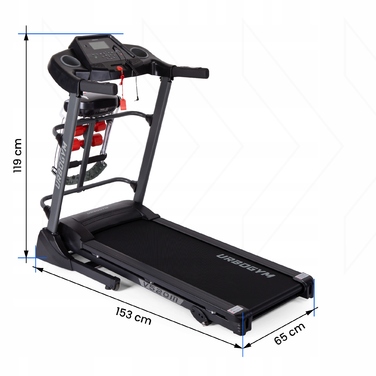Електрична бігова доріжка Urbogym V520M (до 130 кг)