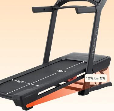 Бігова доріжка ProForm Carbon TL: професійна, для дому, з електроприводом