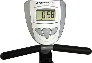 Велотренажер Exerpeutic 900XL з магнітною системою, пульсометром, для людей до 136 кг і зростом до 2,01 м, горизонтальний тренажер для дому