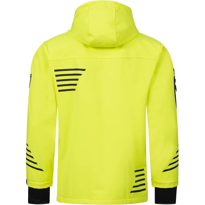 Чоловіча куртка софтшелл Rock Creek Outdoor Windbreaker H-140 S, неоново-жовта
