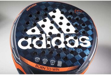 Ракетка для паделу Adidas Adipower Ctrl 3.1, синьо-помаранчева, універсальна, для дорослих
