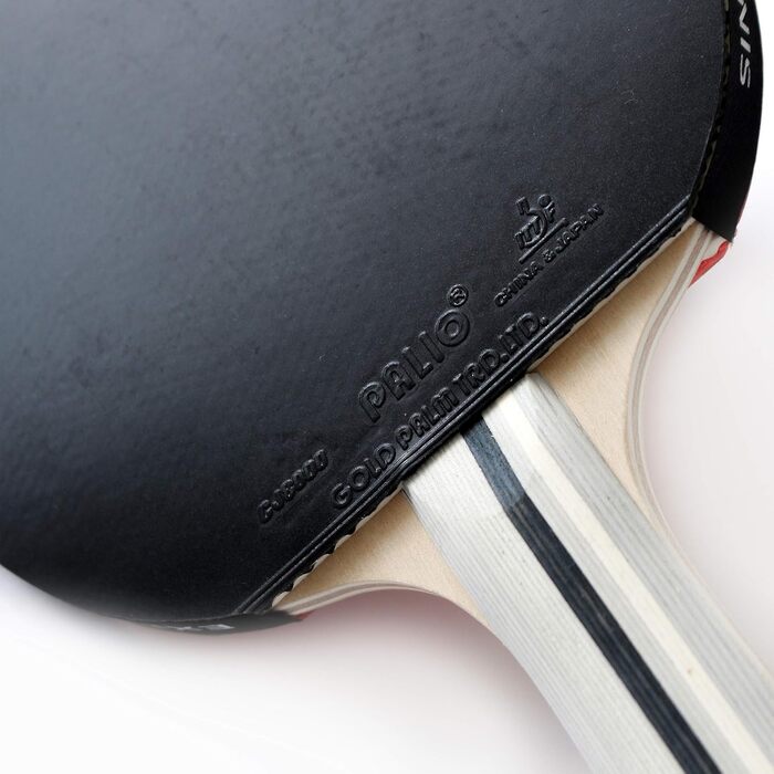 Ракетка для настільного тенісу Palio Expert 3.0 з кейсом | ITTF, професійна, для початківців | Максимальний спін та контроль