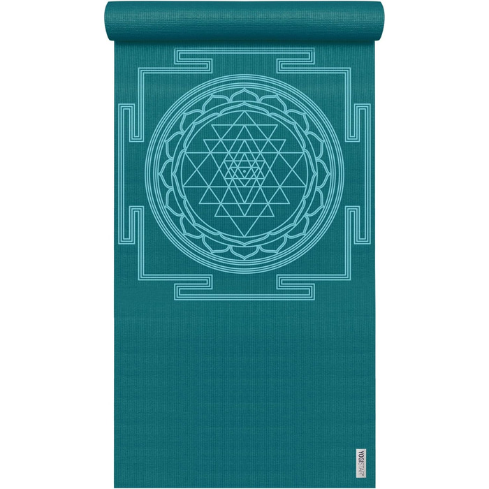 Килимок для йоги Yogistar Yogimat Basic Sri Yantra, антиковзкий, 183×61 см