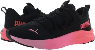 Жіночі кросівки PUMA Softride One4all (41 EU, чорний/чорний/Passionsfruit)