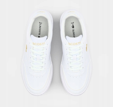 Жіночі шкіряні кросівки Lacoste Court Pro 225 3 Sfa, білі (артикул 750SFA0071216), розмір 38
