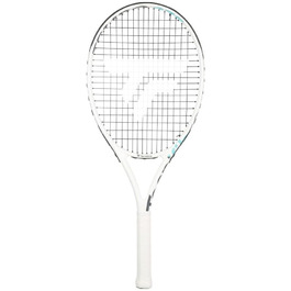 Тенісна ракетка Tecnifibre Tempo 275 г, універсальна, біла, розмір ручки 4 1/4 дюйма, без струн