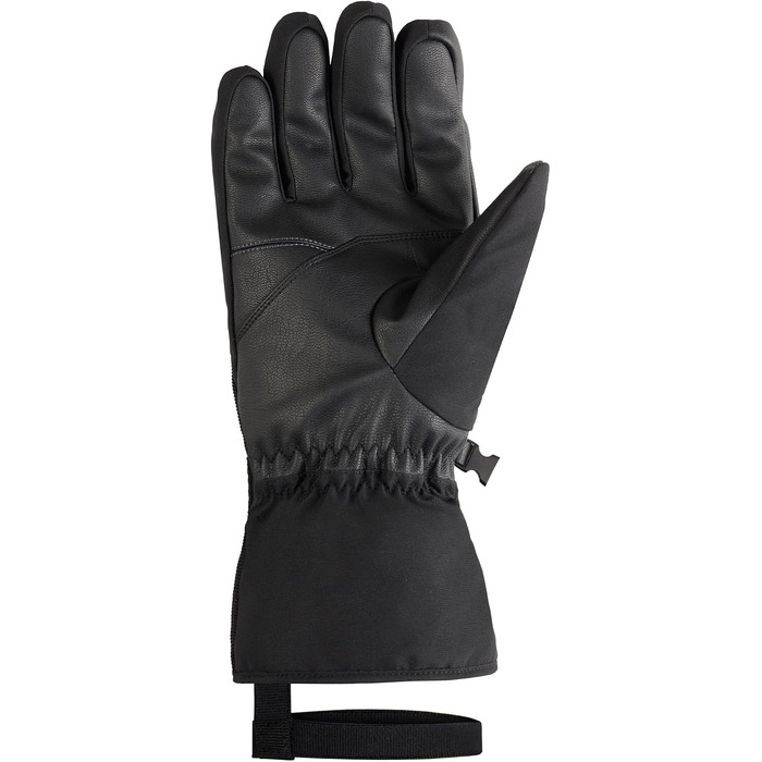 Чоловічі гірськолижні рукавички Ziener GALERIUS-Z з мембраною Gore-Tex, чорні, розмір 10