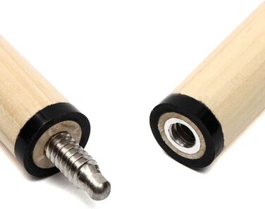 Більярдні киї з твердого дерева, для дітей, підлітків та дорослих, 58 дюймів, набір 2 шт.