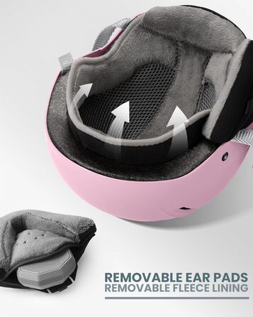 Шолом Outdooraster IPS Kelvin II для сноубордингу та лижного спорту (Матвий Рожевий, M)