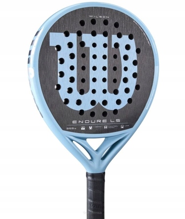 Ракетка для падел-тенісу Wilson Endure LS V1 — синя/чорна