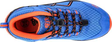 Черевики для трекінгу та піших прогулянок Brütting для дівчаток (27 EU, блакитний/оранжевий)