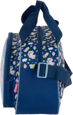 Спортивна сумка Goldkids для дітей (дівчаток та хлопчиків) з мотивом футболу та єдинорога - сумка для плавання з посиленим дном, 40 x 22 x 20 см