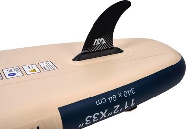 Надувний SUP-борд Aqua Marina Magma 340x84 см з рюкзаком, насосом та веслом