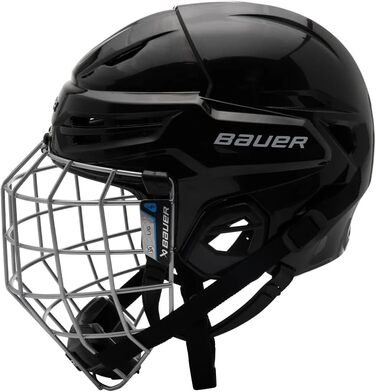 Хокейний шолом Bauer Re-Akt 55 Combo, розмір M, чорний, для дорослих