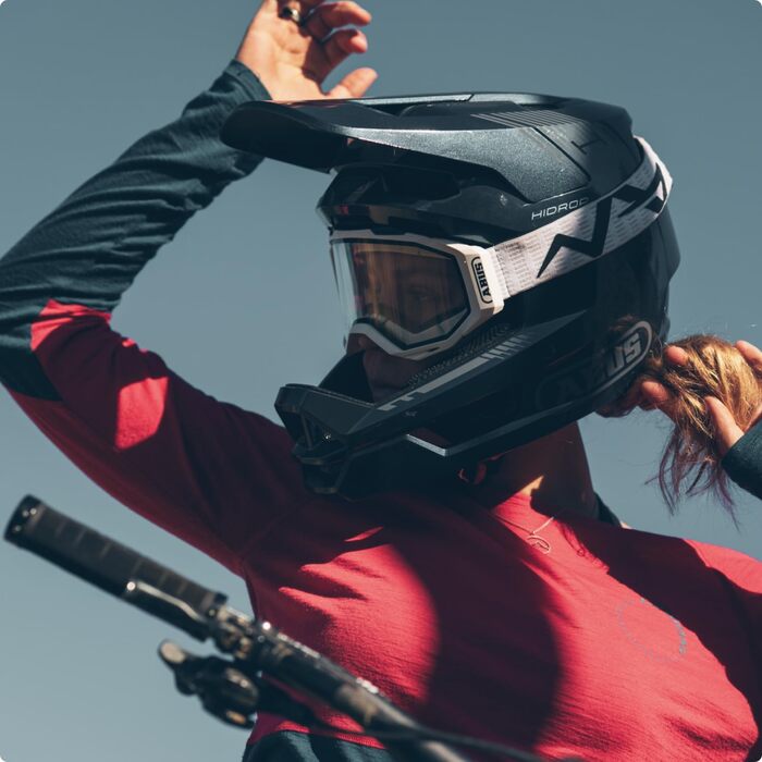 Шолом ABUS HiDrop Fullface для даунхілу MTB, ASTM, ABS, для дорослих та підлітків