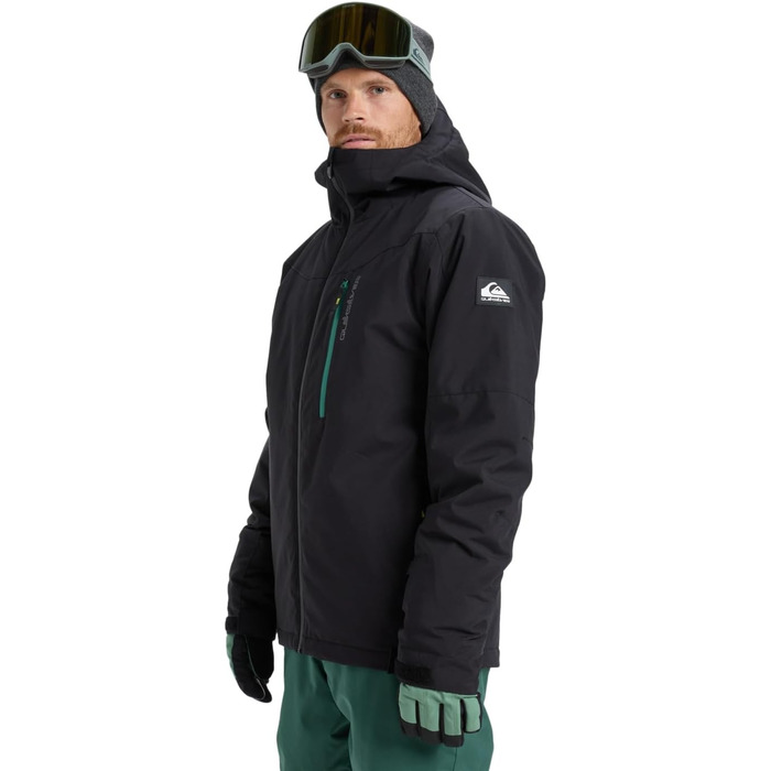 Жилет Quiksilver Titano Herren (Чоловічий) Alond, Чорний (M)