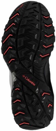 Черевики для трекінгу Columbia Redmond III Mid WP жіночі, водонепроникні, розмір 39.5 EU, Steam Red Coral 2025