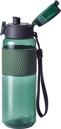 Фляга для води ZWILLING Tritan, 680 мл, темно-зелена, без BPA, для фітнесу, офісу та відпочинку