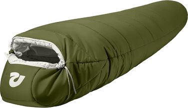 Спальний мішок Retrospec Dream 5°C, Мумія, для кемпінгу, Wacholder, Long