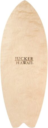 Балансборд JUCKER HAWAII з натурального дерева з корковим роликом, баланс-дошка для дітей і дорослих, тренажер для рівноваги, індор серфборд, для фітнесу та трюків (Local Ocean ролик + килимок)