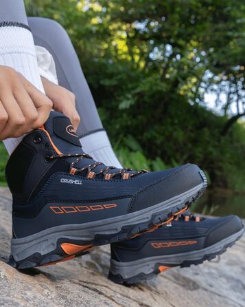 Туфлі для хайкінгу (ходьби) чоловічі/жіночі, водонепроникні, легкі, 37-46 EU, блакитні, середньої висоти