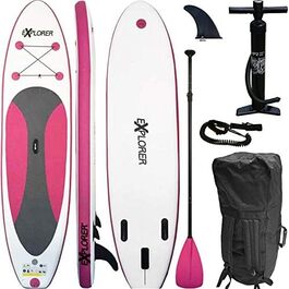 Надувна SUP-дошка EXPLORER 300x76x15 см з веслом для серфінгу та падлборду