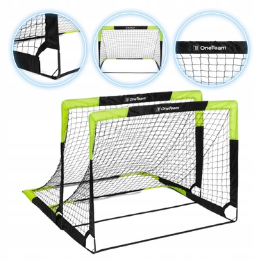 Переносні футбольні ворота 120 x 90 x 90 см