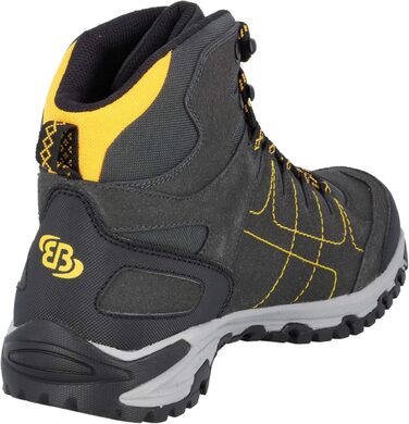 Черевики трекінгові Brütting Mount Shasta Unisex, Антрацит, Зелений (47 EU)