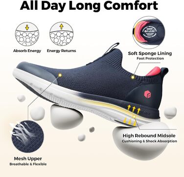 Жіночі кросівки FitVille V3 X-широкі для ходьби та занять спортом, блакитні