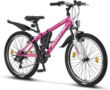 Гірський велосипед Licorne Bike Guide Premium 24'' для дітей та дорослих, 21 швидкість, підлітковий, жіночий, чоловічий